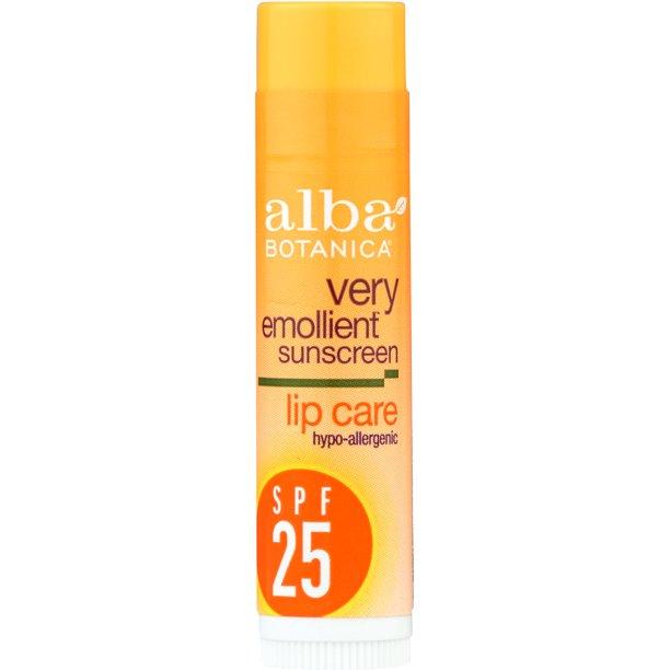 Natural Very Emollient Sunscreen Natural Protection Lip Care SPF 25