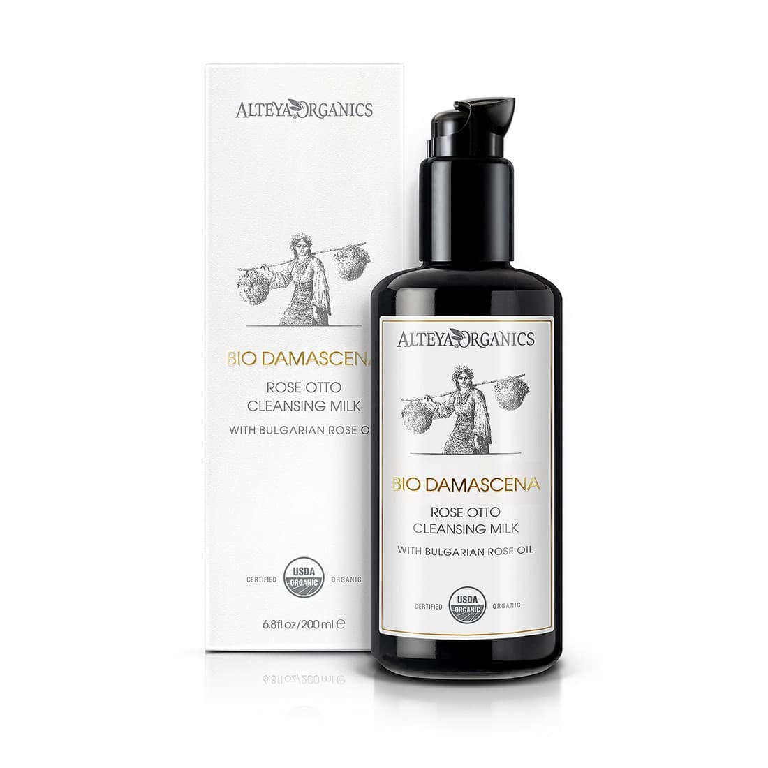 Bio Organic Facial Cleansing Milk Bio Damascena