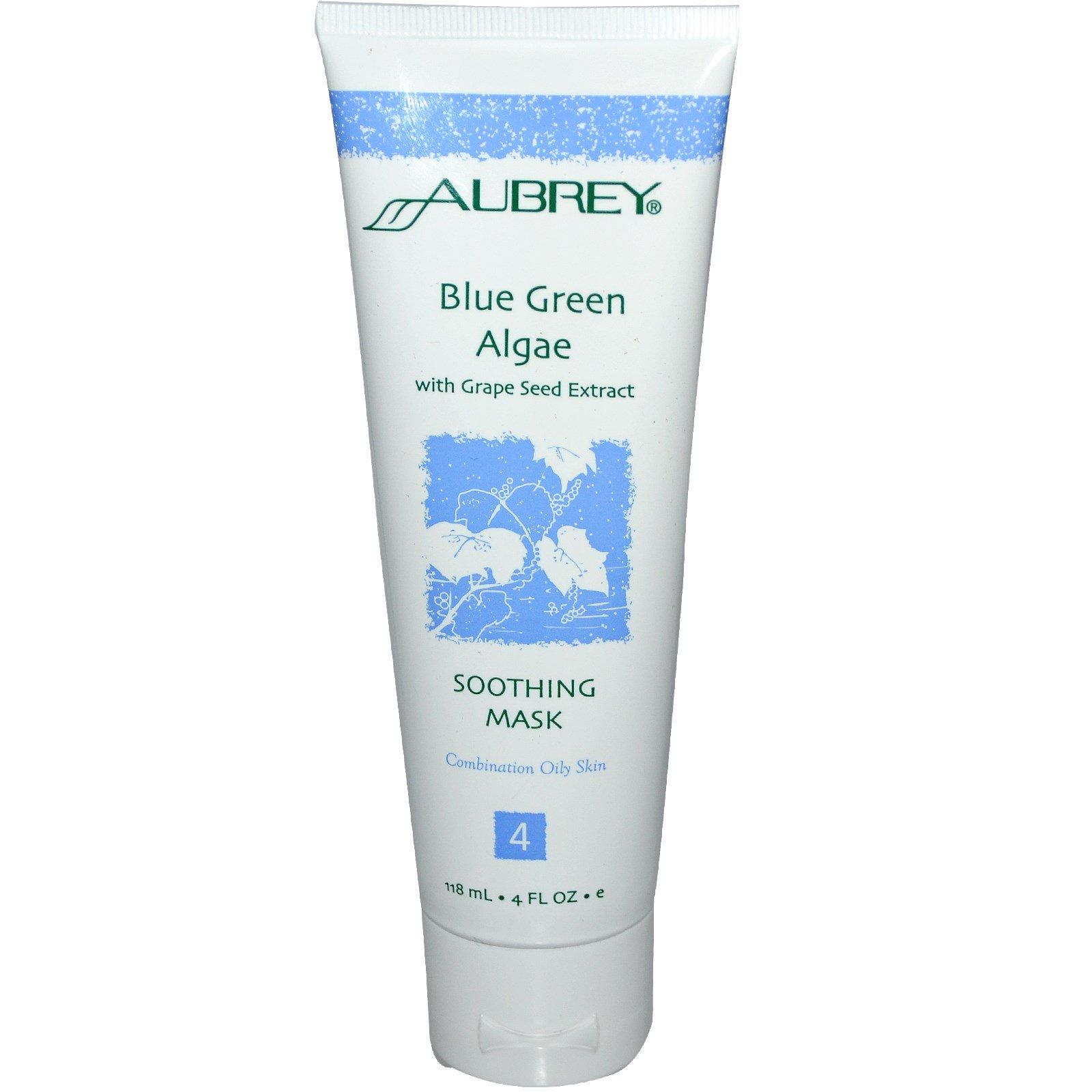 Blue Green Algae with Grape Seed Extract Soothing Mask, for Combination/Oily Skin