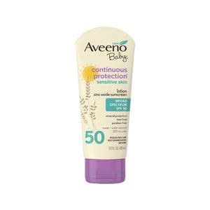 Baby Continuous Protection Sensitive Skin Sunscreen Lotion with SPF 50