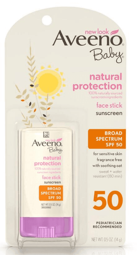 Baby Natural Protection Face Stick with Broad Spectrum SPF 50