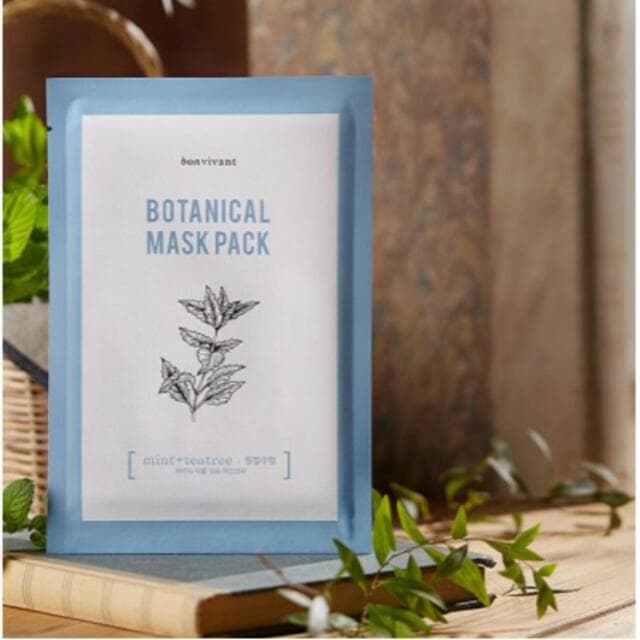Botanical Mask Pack Pore Tightening & Sebum Control Mint Tea Tree