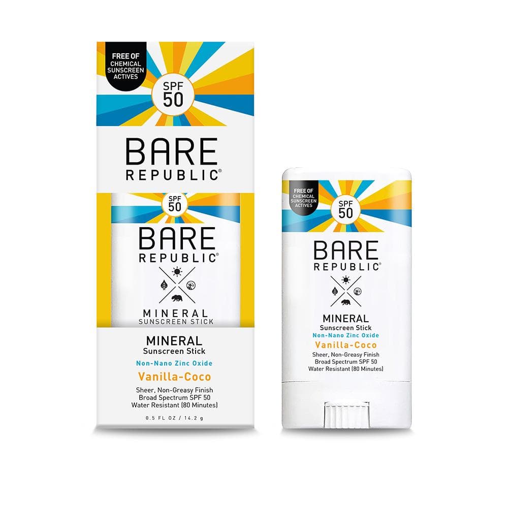 Mineral Sunscreen Face Stick SPF 50 - Vanilla Coco