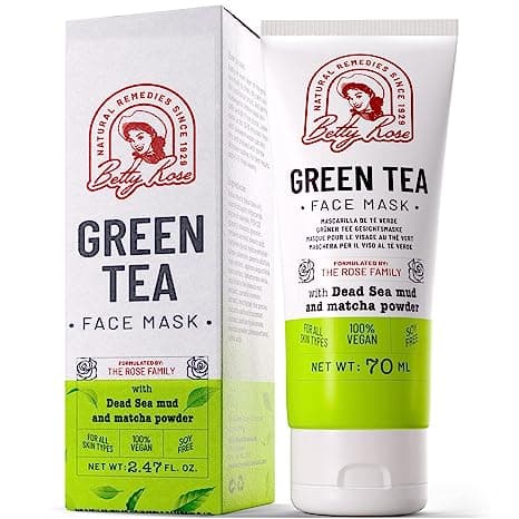 Green Tea Face Mask with Dead Sea Mud & Matcha Powder