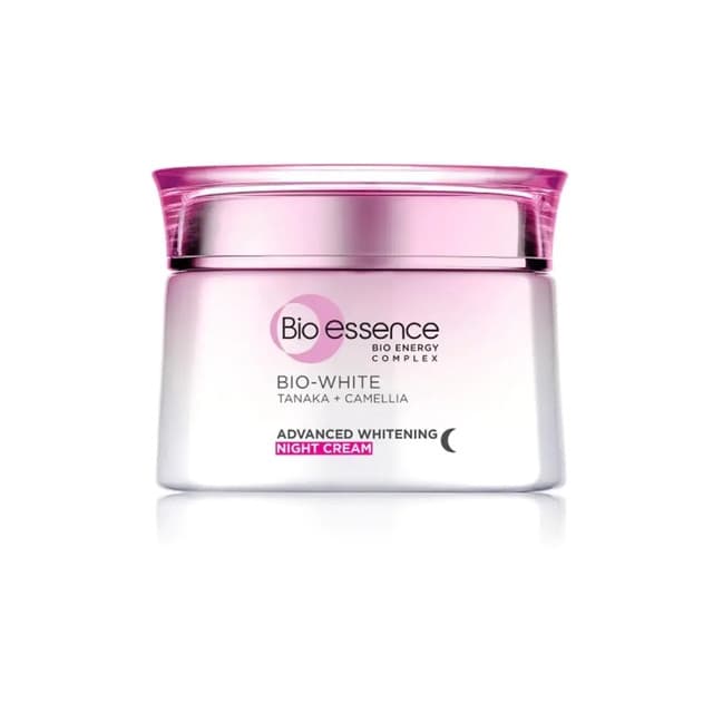 Bio-White Advanced Whitening Night Cream (Tanaka + Camellia)