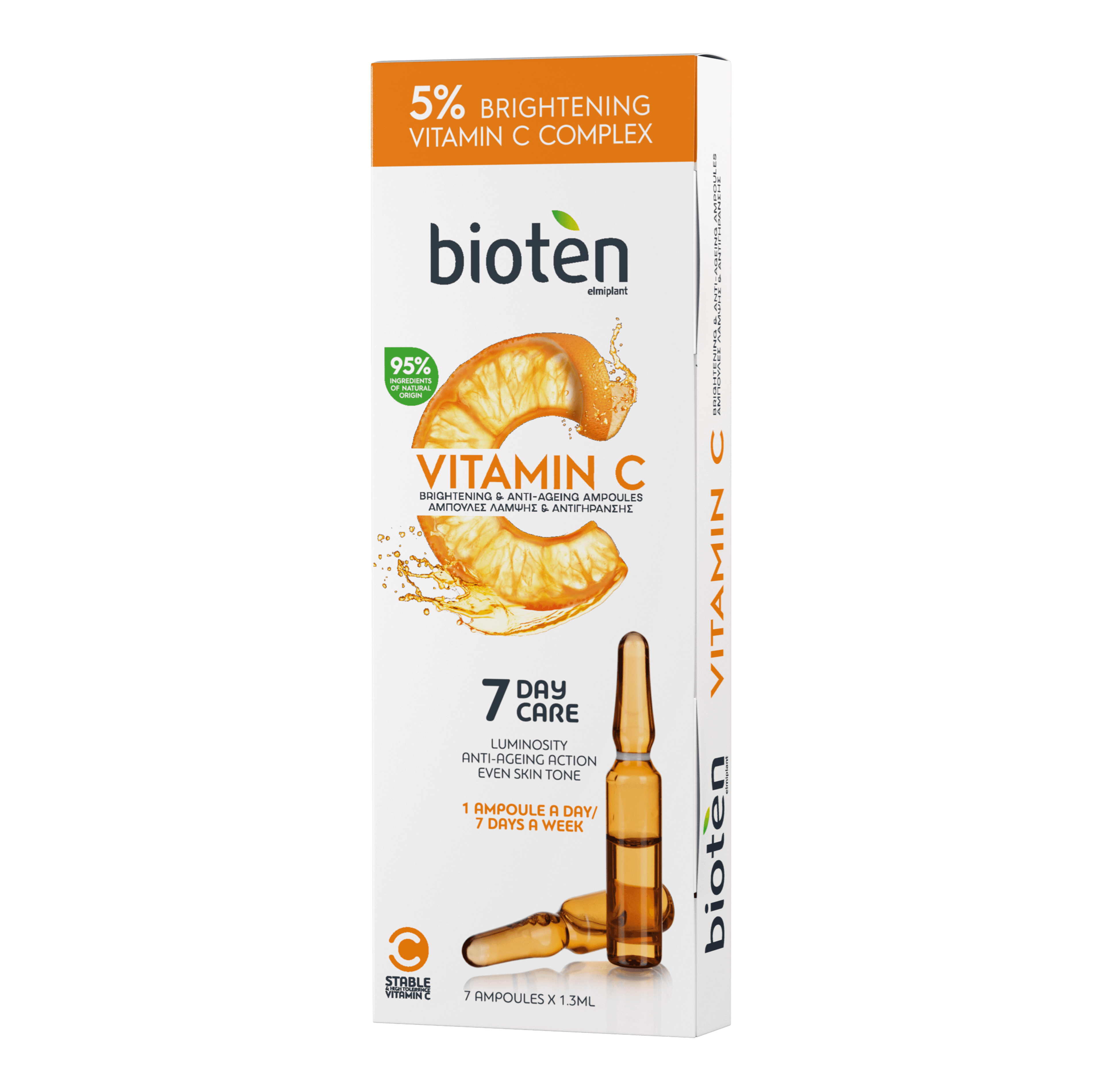 7 Day Care Vitamin C Brightening and Anti-Ageing Ampoules