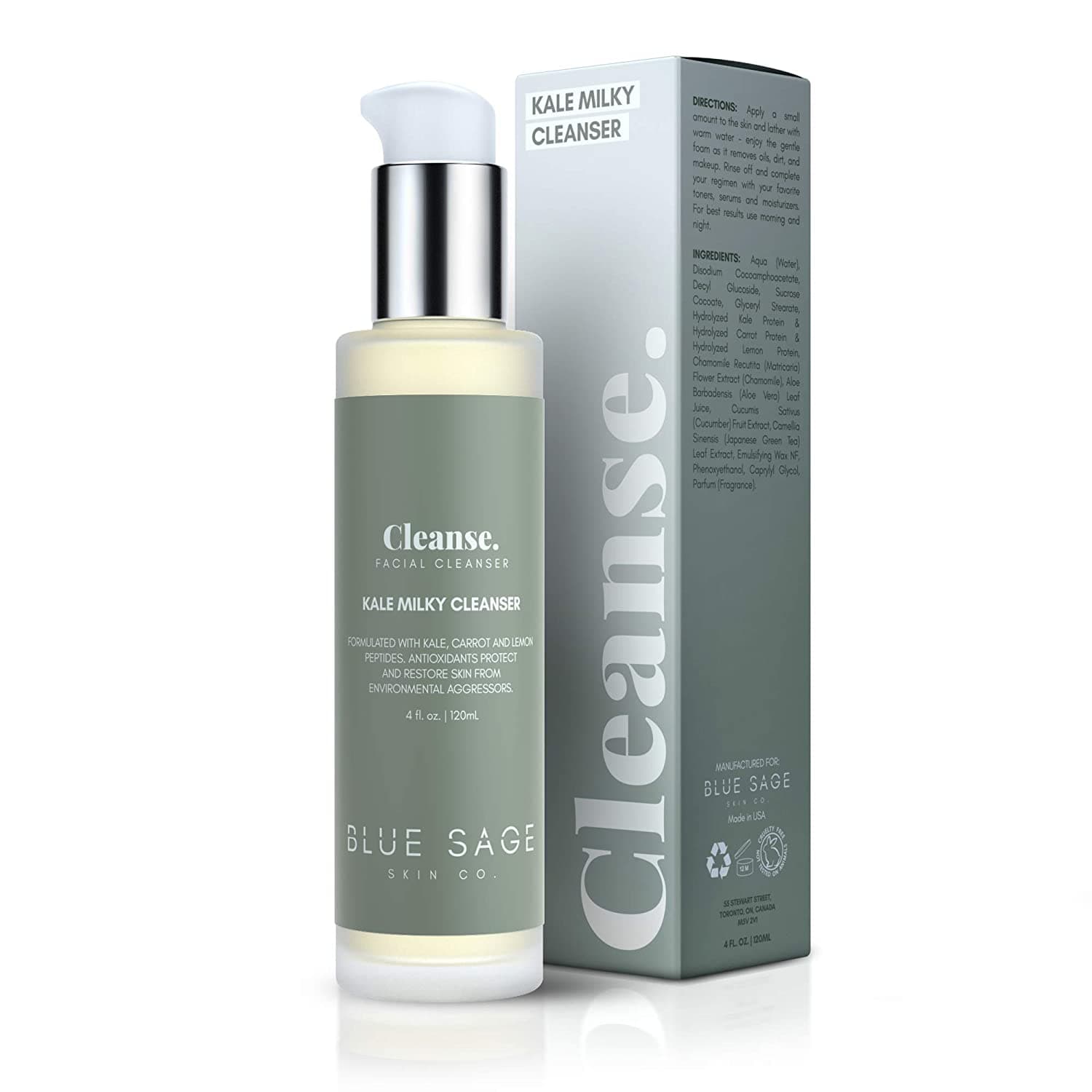 Cleanse. Kale Milky Cleanser