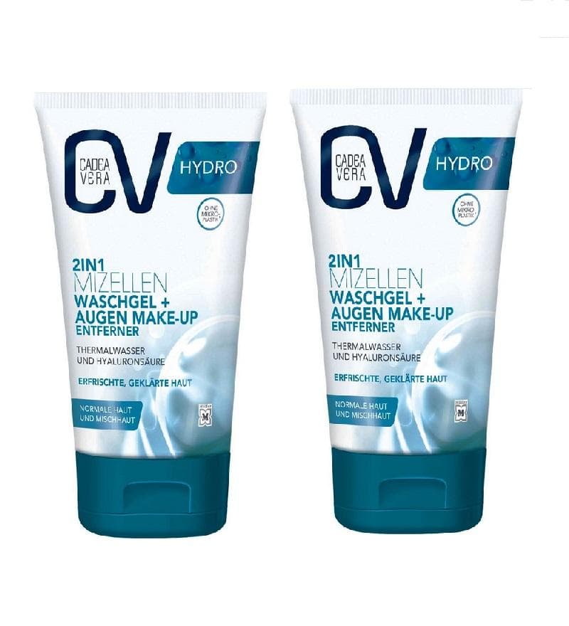 Face 2in1 Mizellen Waschgel + Augen Make-up Entferner