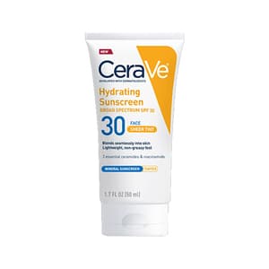 Hydrating Sunscreen Broad Spectrum SPF 30 Face Sheer Tint