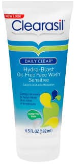 Daily Clear Hydra-Blast Oil-Free Daily Face Wash Sensitive