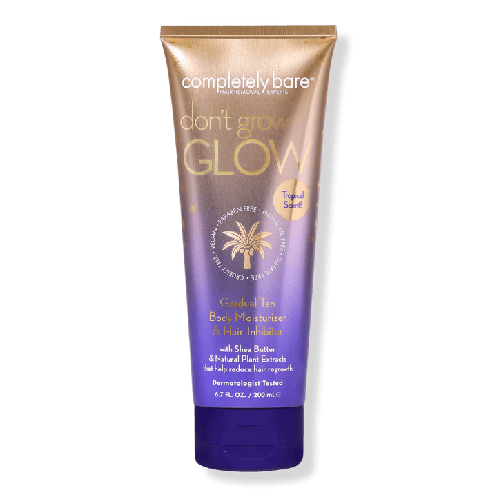 Don't Grow Glow Gradual Tan Body Moisturizer & Hair Inhibitor