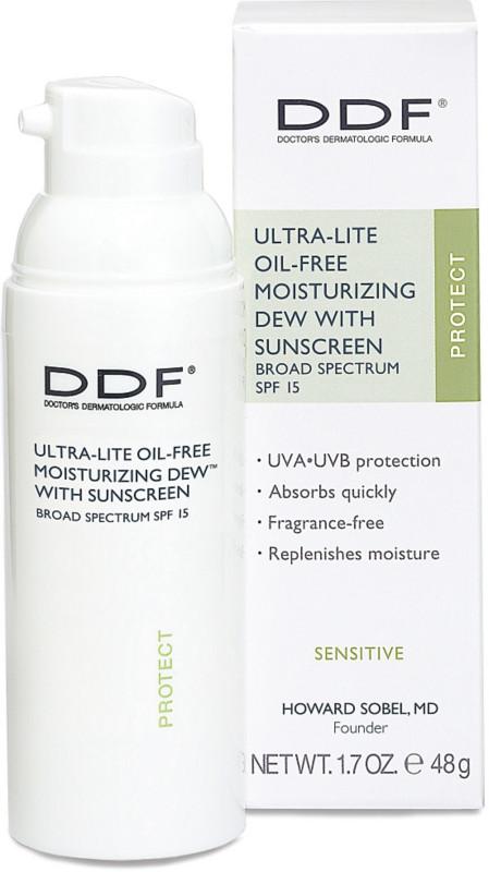 Ultra-Lite Oil Free Moisturizing Dew with Sunscreen Broad Spectrum SPF 15