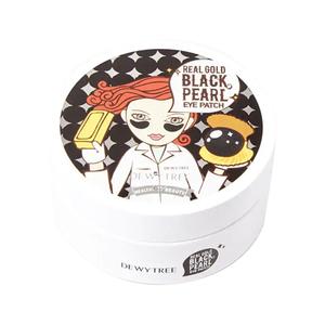 Real Gold Black Pearl Eye Patch
