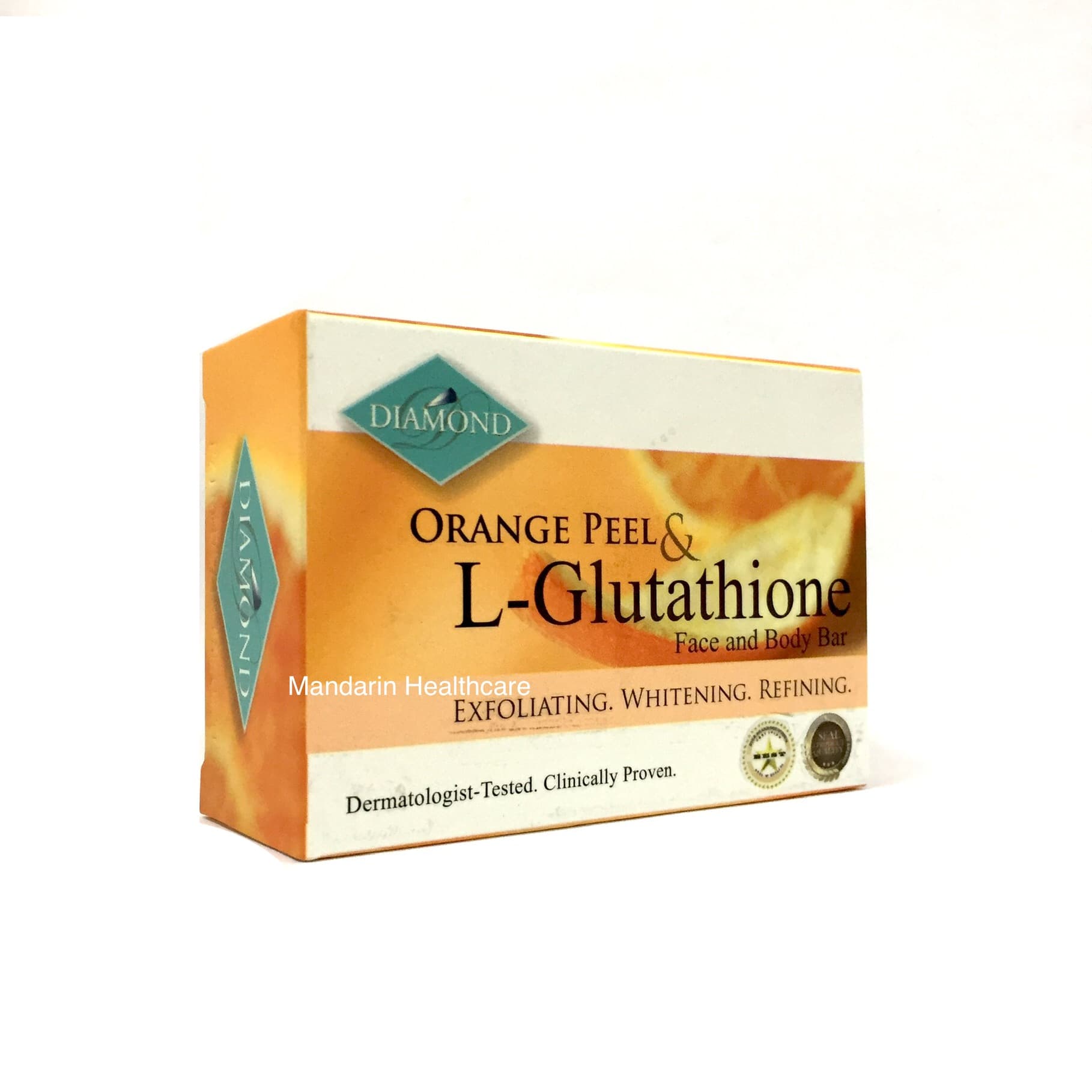 Orange Peel & L-Glutathione Face & Body Bar