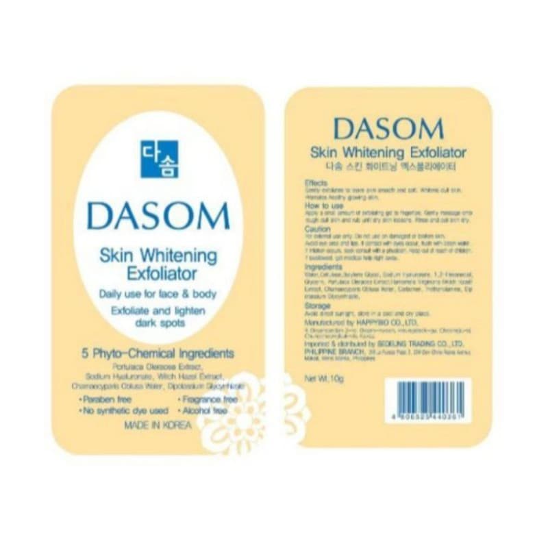 Skin Whitening Exfoliator