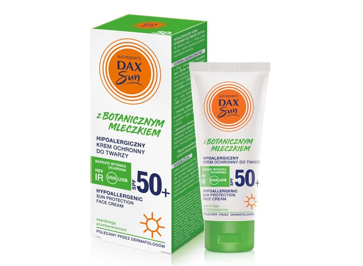 Hipoalergiczny Krem do Twarzy z Botanicznym Mleczkiem SPF 50+