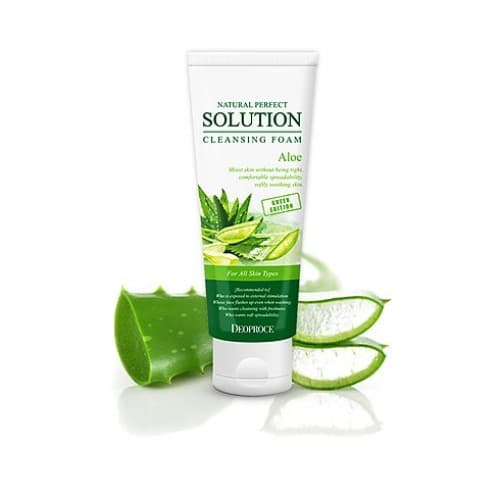 Natural Perfect Solution Cleansing Foam - Aloe