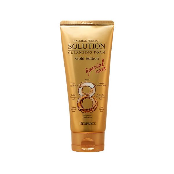 Natural Perfect Solution Cleansing Foam Gold Edition