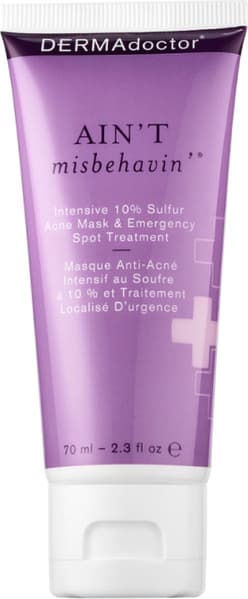 Ain't Misbehavin' Intensive 10% Sulfur Acne Mask & Emergency Spot Treatment