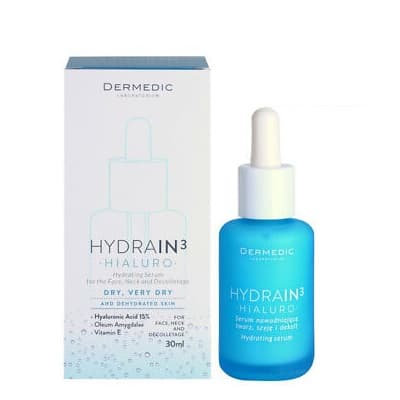 Hydrain3 Hydrating Serum for Face, Neck and Decolletage