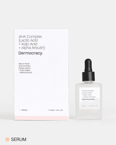 AHA Complex Lactic Acid + Kojic Acid + Alpha Arbutin Serum