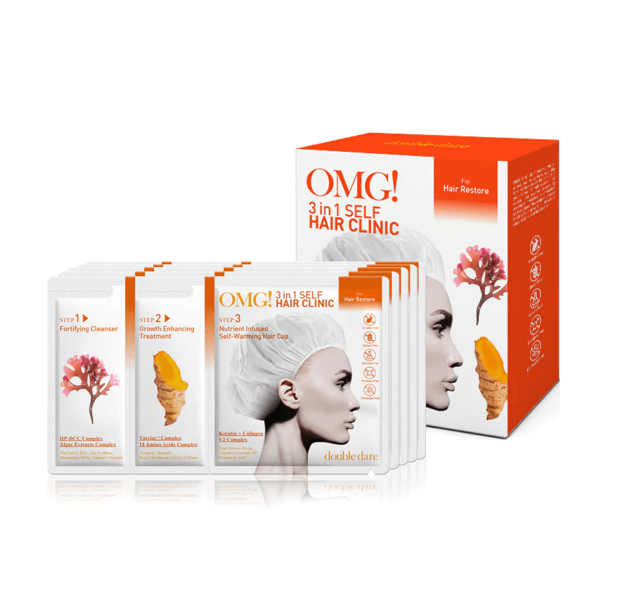 OMG! 3-in-1 Self Hair Clinic for Hair Restore - Step 2 Growth Enhancing Treatment
