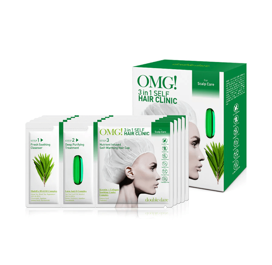 OMG! 3-in-1 Self Hair Clinic for Scalp Care - Step 1 Fresh Soothing Cleanser