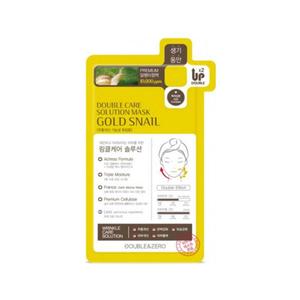 Double Care Solution Gold Snail Sheet Mask