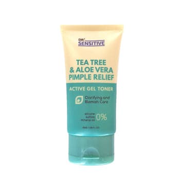 Tea Tree & Aloe Vera Pimple Relief Active Gel Toner