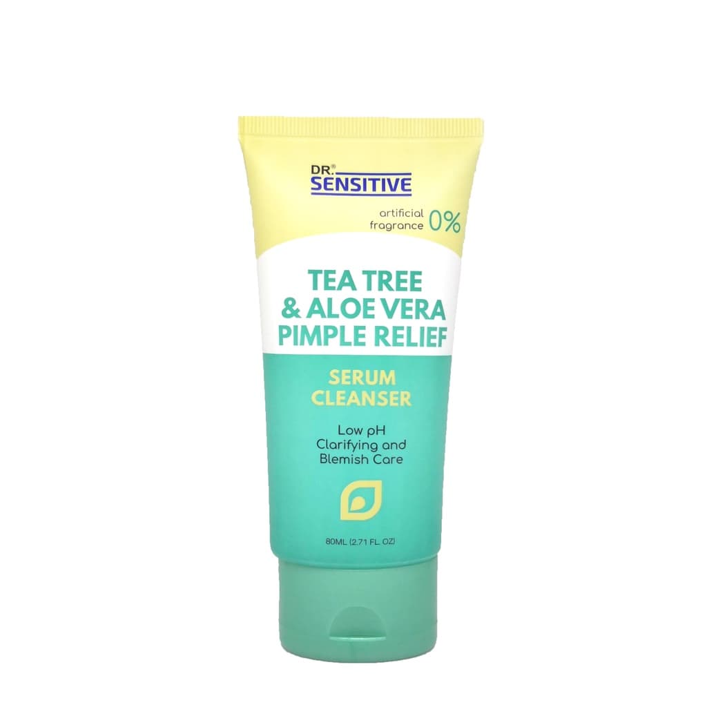 Tea Tree and Aloe Vera Pimple Relief Serum Cleanser