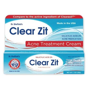 Clear Zit Acne Treatment Cream - Salicylic Acid 2%