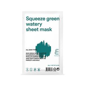 Squeeze Green Watery Sheet Mask
