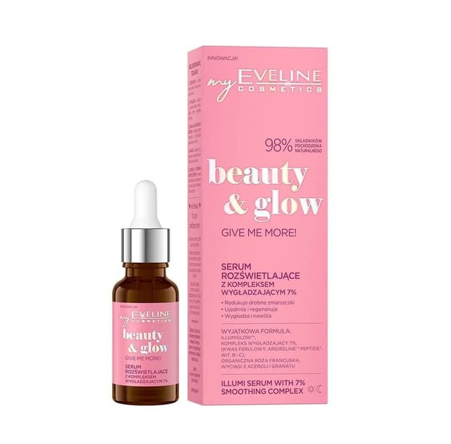 Beauty & Glow Give Me More! Serum Rozświetlające z Kompleksem Wygładzającym