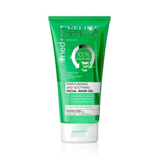 Facemed+ Aloe Vera Moisturising and Soothing Facial Wash