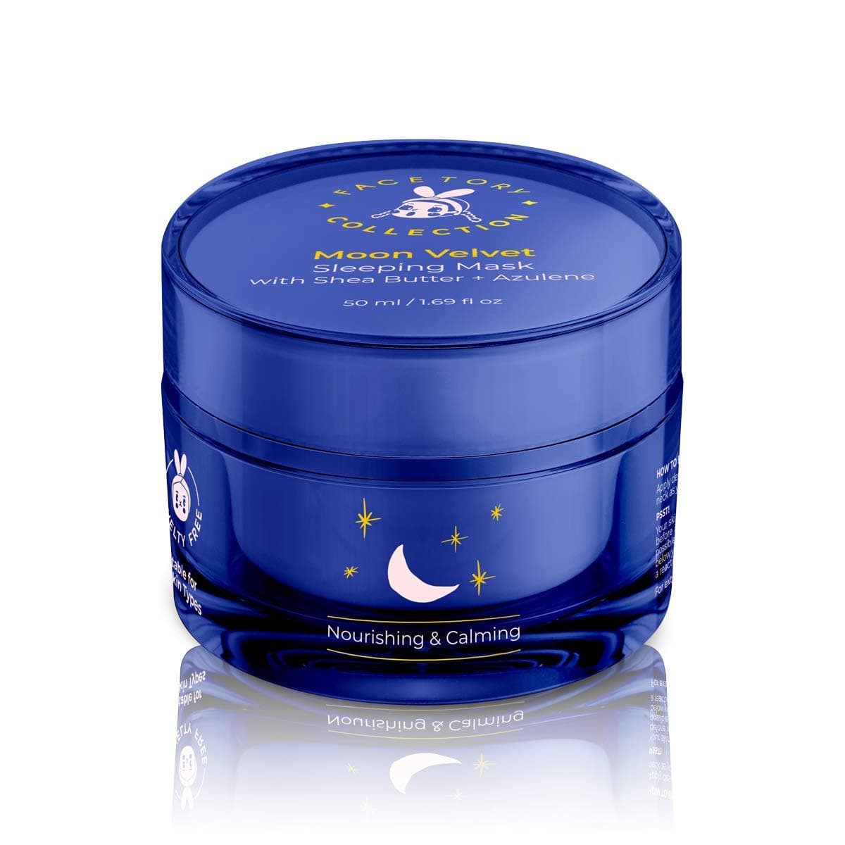 Moon Velvet Sleeping Mask with Shea Butter and Azulene