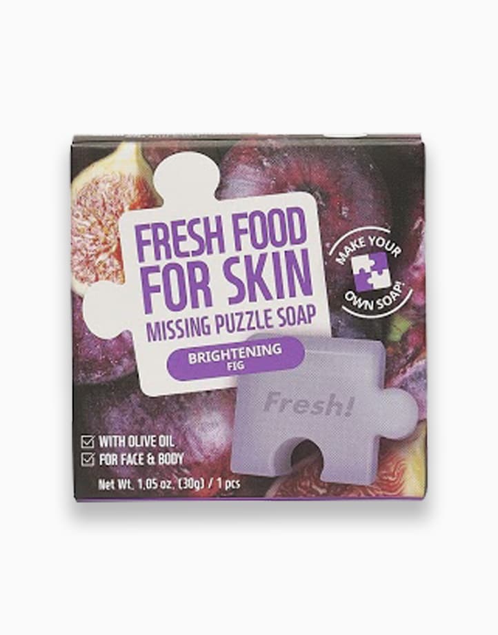 Fresh Food For Skin Missing Puzzle Soap - Fig (Brightening)