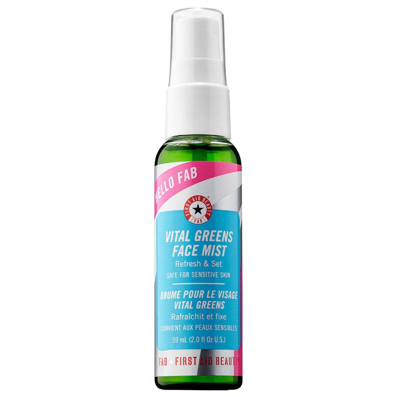 Hello FAB Vital Greens Face Mist