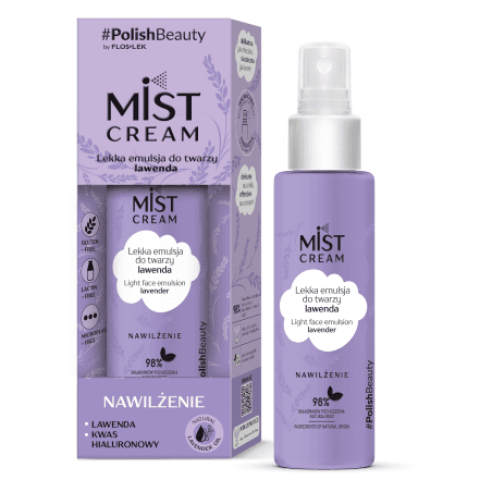 Mist Cream Light Face Emulsion Lavender
