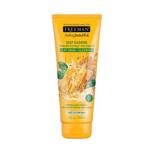 Deep Clearing Manuka Honey + Tea Tree Oil Clay Mask + Cleanser