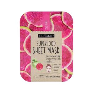Superfood Sheet Mask Pore Clearing Watermelon Radish
