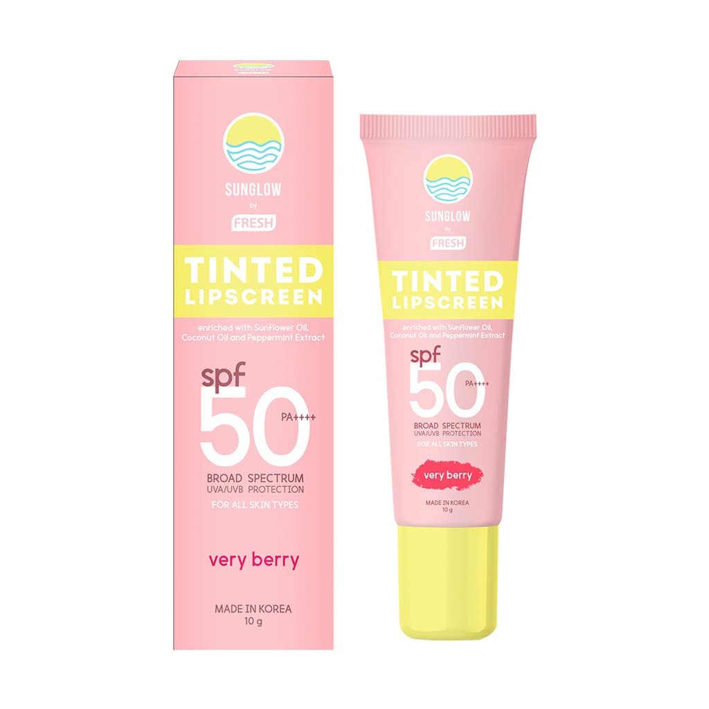 Sunglow By Fresh Tinted Lipscreen Coral Very Berry