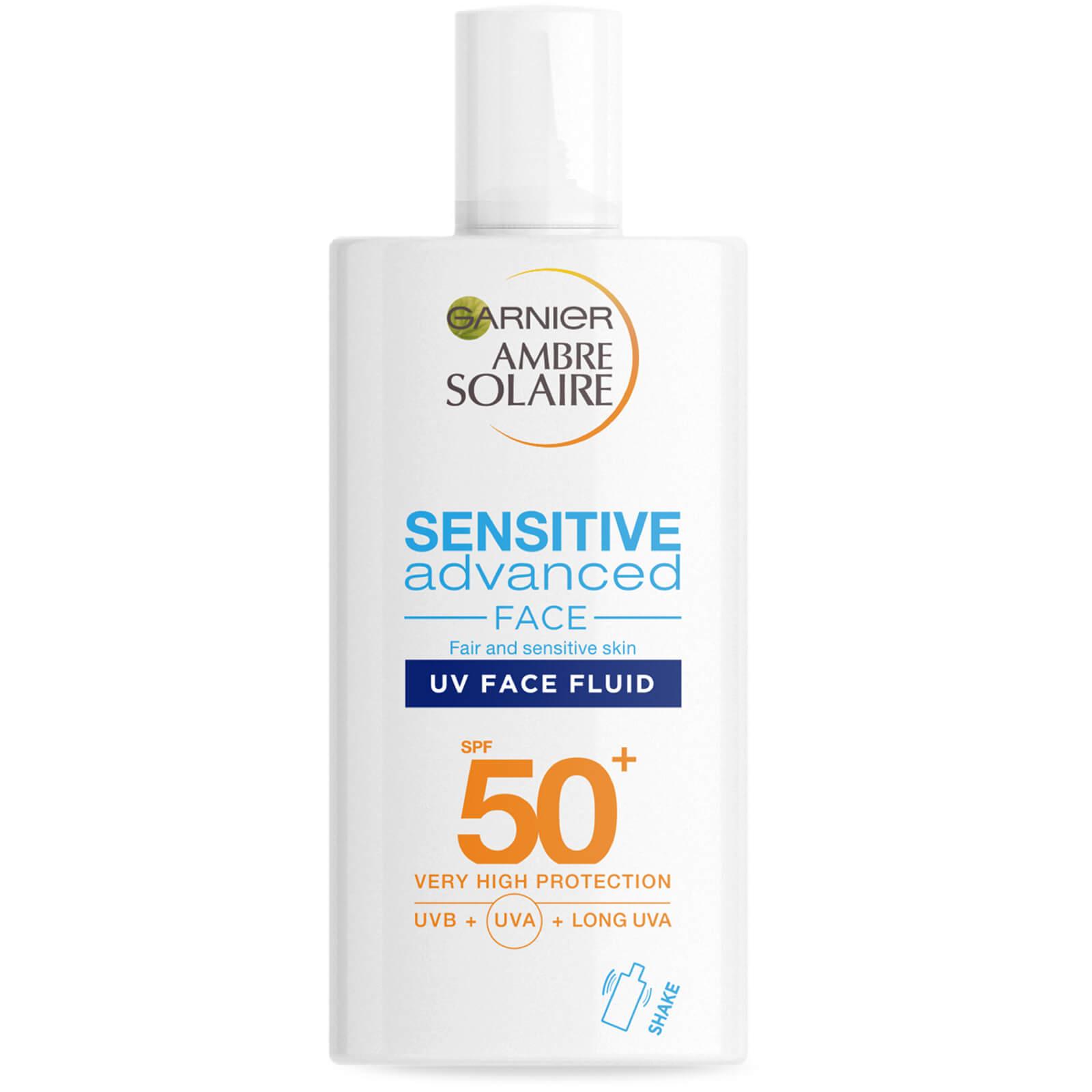 Ambre Solaire Ultra-Light Sensitive Face Fluid SPF50+