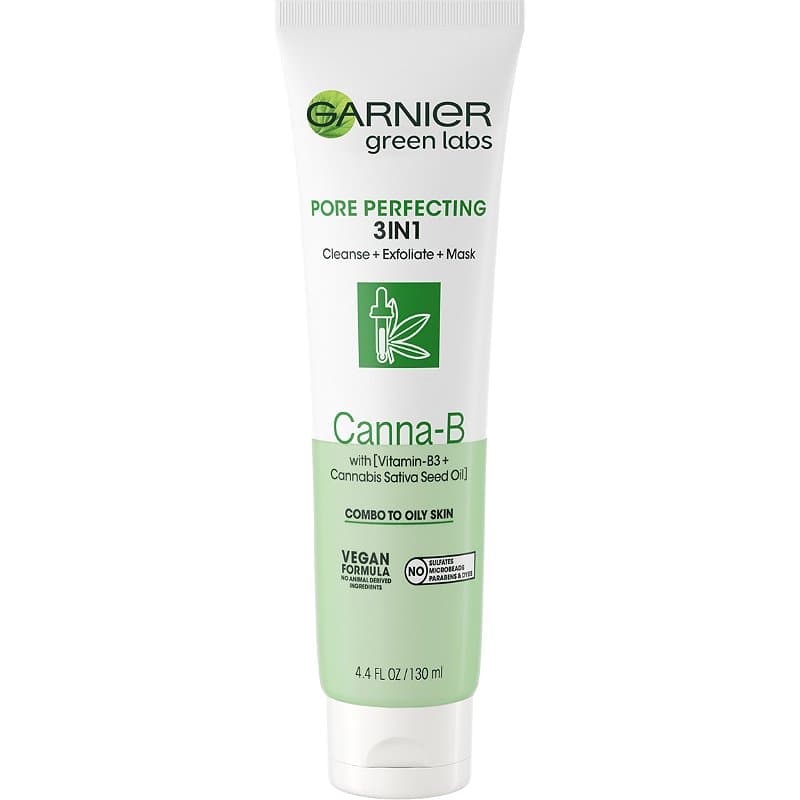 Green Labs Canna-B Pore Perfecting 3IN1 Cleanse + Exfoliate + Mask