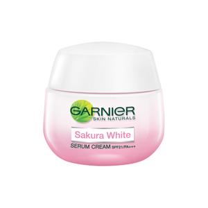 Sakura White Pinky Radiance & Smooth Pores Whitening Serum Cream SPF21/PA+++