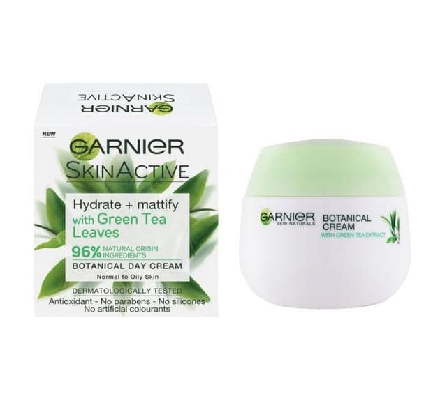 SkinActive Botanical Day Cream with Green Tea Leaves Hydrate And Mattify