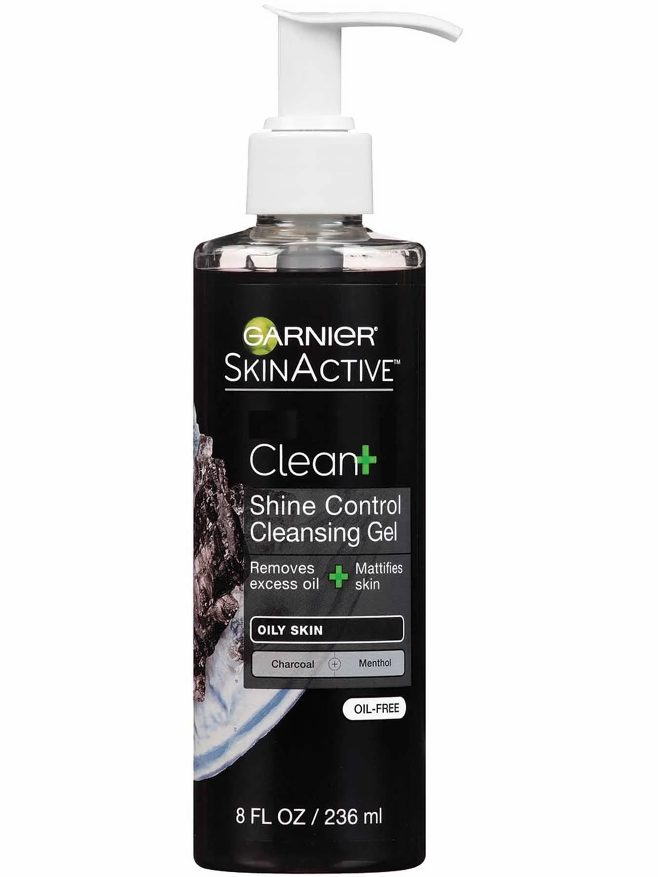 SkinActive Clean + Shine Control Cleansing Gel