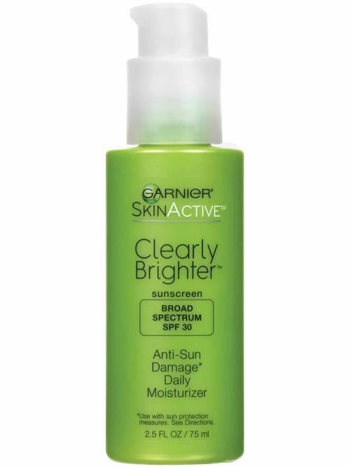SkinActive Clearly Brighter Anti-Sun Damage Daily Moisturizer SPF 30