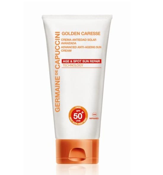 Golden Caresse - Advanced Anti-Ageing Sun Cream SPF50