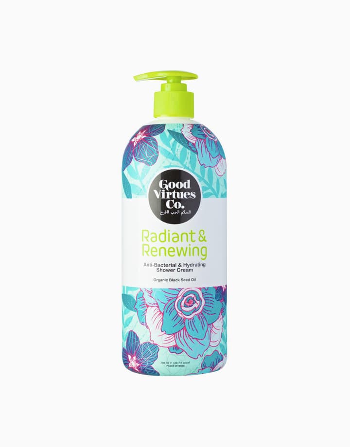 Radiant & Renewing Anti-Bacterial & Hydrating Shower Cream