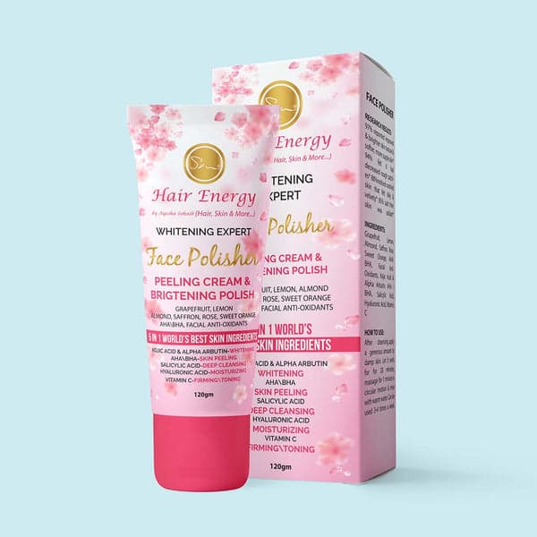 Whitening Expert Face Polisher Peeling Cream & Brightening Polish
